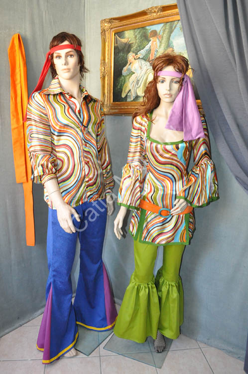 Vestiti hot sale carnevale hippy